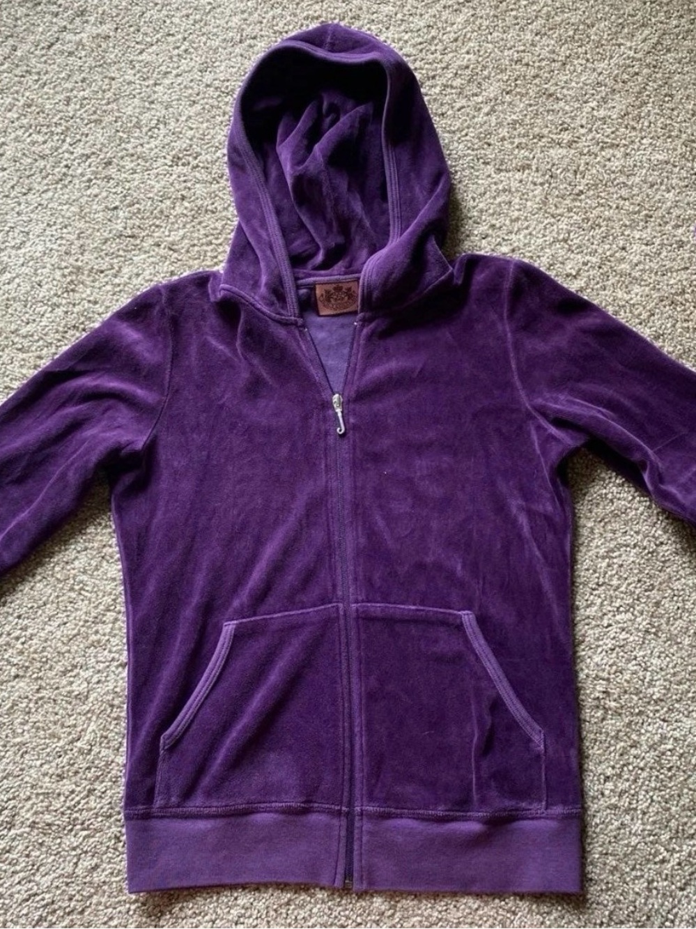 Juicy Couture Velour tracksuit hoodie